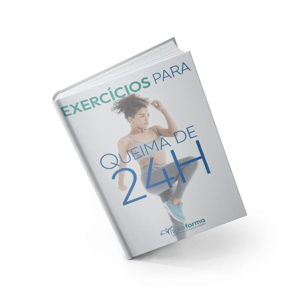 Guia prático com 100 dicas de exercicios para queimar calorias. Aliar o uso do Vitalis forma a uma vida atíva e saudável potencializara ainda mais os resultados.